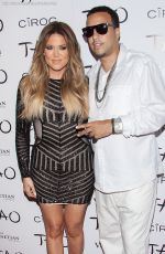 KHLOE KARDASHIA Celebrates Her 30th Birthday at Tao Nightclub in Las Vegas
