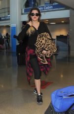 KHLOE KARDASHIAN Arrives at Los Angeles International Airport