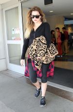 KHLOE KARDASHIAN Arrives at Los Angeles International Airport