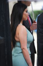 KIM KARDASHIAN at Valentino Fashion Show in Paris