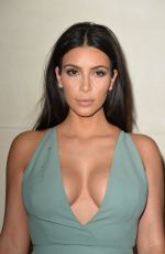 KIM KARDASHIAN at Valentino Fashion Show in Paris