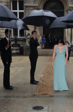KIM KARDASHIAN at Valentino Fashion Show in Paris