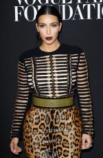 KIM KARDASHIAN at Vogue Foundation Gala