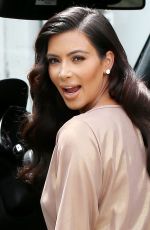 KIM KARDASHIAN Leaves a Studio in Los Angeles