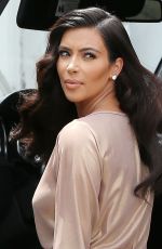 KIM KARDASHIAN Leaves a Studio in Los Angeles