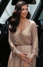 KIM KARDASHIAN Leaves a Studio in Los Angeles