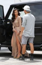 KIM KARDASHIAN Leaves a Studio in Los Angeles