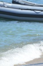 KIMBERLEY GARNER in Bikini at a Beach in St. Tropez