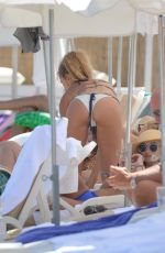 KIMBERLEY GARNER in Bikini at a Beach in St. Tropez