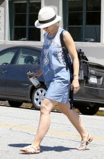 KRISTEN BELL Out and About in Beverly Hills