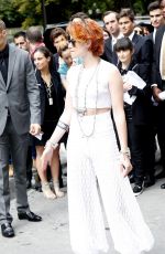 KRISTEN STEWART at Chanel Fashion Show in Paris