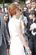 KRISTEN STEWART at Chanel Fashion Show in Paris