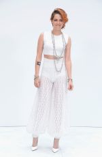 KRISTEN STEWART at Chanel Fashion Show in Paris
