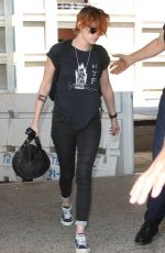 KRISTEN STEWART at Leavs LAX Airport for Tokyo