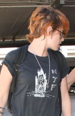 KRISTEN STEWART at Leavs LAX Airport for Tokyo