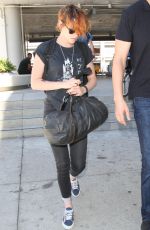 KRISTEN STEWART at Leavs LAX Airport for Tokyo