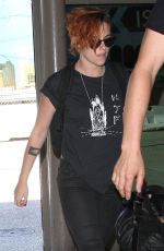 KRISTEN STEWART at Leavs LAX Airport for Tokyo