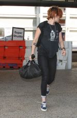 KRISTEN STEWART at Leavs LAX Airport for Tokyo