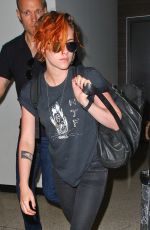 KRISTEN STEWART at Leavs LAX Airport for Tokyo