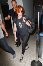 KRISTEN STEWART at Leavs LAX Airport for Tokyo