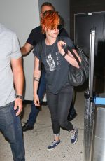 KRISTEN STEWART at Leavs LAX Airport for Tokyo