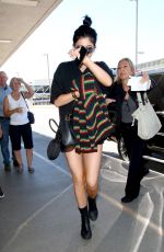 KYLIE JENNER at Los Angeles International Airport