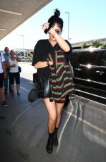 KYLIE JENNER at Los Angeles International Airport