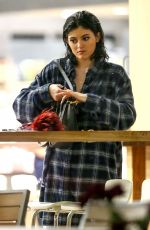 KYLIE JENNER at Sugarfish in Calabasas