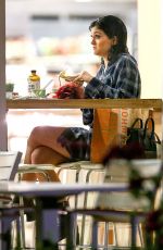 KYLIE JENNER at Sugarfish in Calabasas