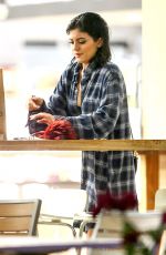 KYLIE JENNER at Sugarfish in Calabasas