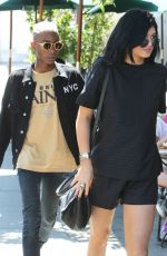 KYLIE JENNER Out for Lunch in West Hollywood