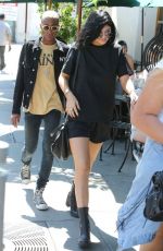 KYLIE JENNER Out for Lunch in West Hollywood