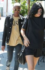 KYLIE JENNER Out for Lunch in West Hollywood