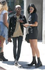 KYLIE JENNER Out for Lunch in West Hollywood