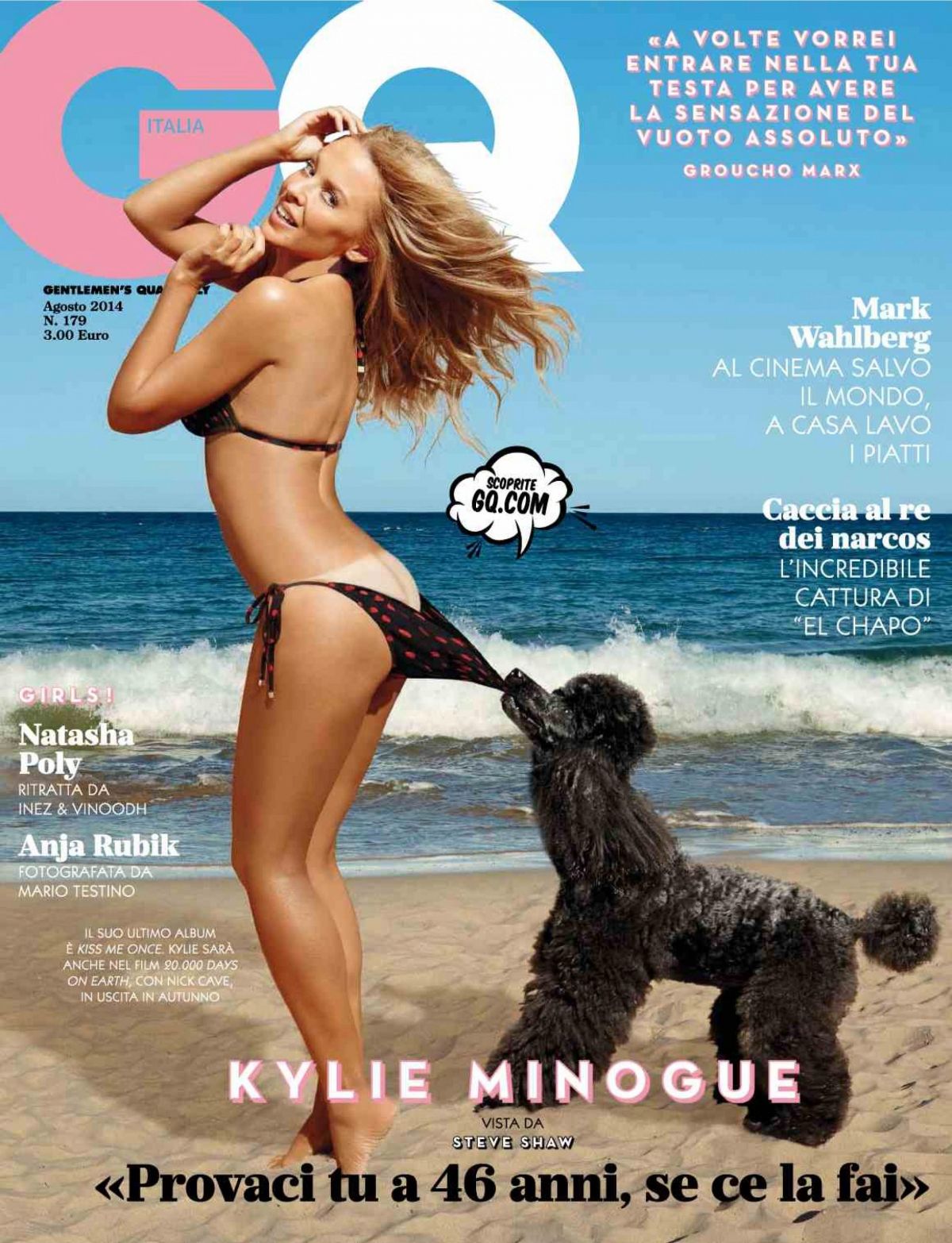 Kylie Minogue - GQ Magazine (Germany) - December 2013 