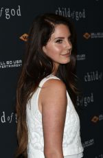 LANA DEL REY at Child of God Premiere in New York