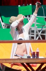 LANA DEL REY in Bikini on Vacation in Italy