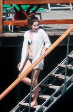 LANA DEL REY in Bikini on Vacation in Italy