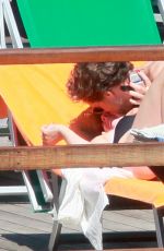LANA DEL REY in Bikini on Vacation in Italy