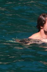 LANA DEL REY in Bikini on Vacation in Italy