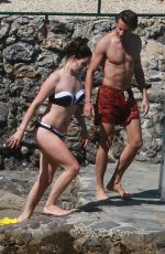 LANA DEL REY in Bikini on Vacation in Italy
