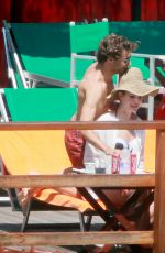 LANA DEL REY in Bikini on Vacation in Italy