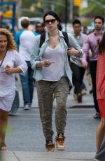 LAURA PREPON Out and About in New York