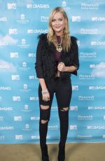 LAURA WHITMORE at MTV Crashes Plymouth at Plymouth Hoe