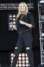 LAURA WHITMORE at MTV Crashes Plymouth at Plymouth Hoe