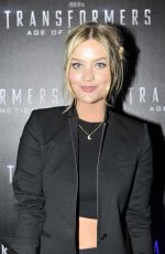 LAURA WHITMORE at Transformers 4: Age of Extinction Premiere in Dublin
