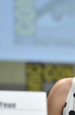 LAUREN COHAN at The Walking Dead Panel at Comic-con in San Diego