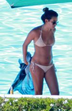 LEA MICHELE in Bikini at a Pool in Santa Barbara