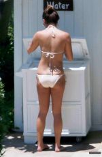 LEA MICHELE in Bikini at a Pool in Santa Barbara