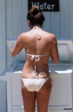 LEA MICHELE in Bikini at a Pool in Santa Barbara